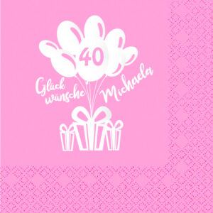 Birthday Napkins, Personalized Napkins, Happy Birthday, Birthday Party, Event Napkins